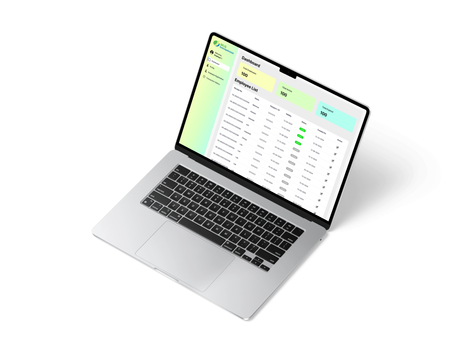 ProteksiPMI App Mockup